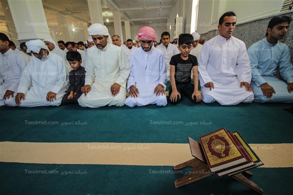 نماز عید فطر در بندر عسلویه