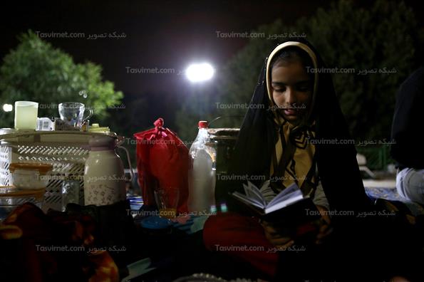 مراسم احیای شب21ماه مبارک رمضان درامامزاده صالح(ع)