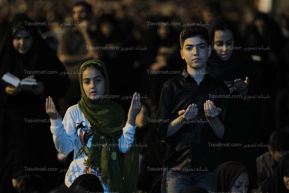مراسم احیای شب21ماه مبارک رمضان در مصلی تهران
