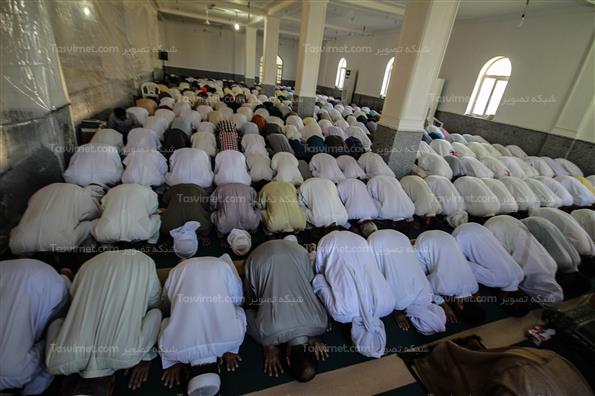 نماز عید فطر در بندر عسلویه