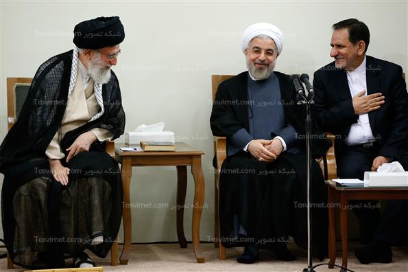 دیدار اعضای هیات دولت با رهبر انقلاب اسلامی