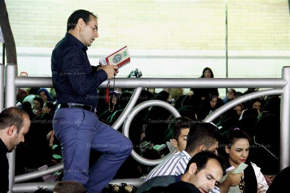 مراسم شب احیا در مهدیه تهران