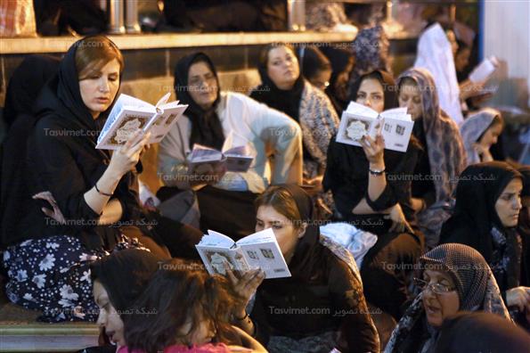 مراسم احیای شب21ماه مبارک رمضان درامامزاده صالح(ع)