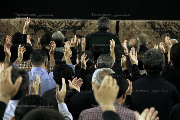 مراسم شب احیا در مهدیه تهران