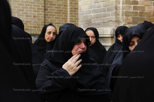 تشییع پیکر آیت الله محمدی گیلانی