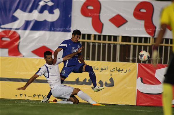 دیدار تیم های فوتبال استقلال و ملوان