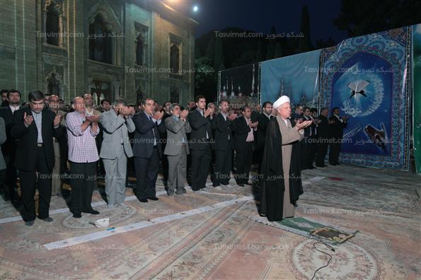 دیدار اصحاب رسانه با هاشمی رفسنجانی