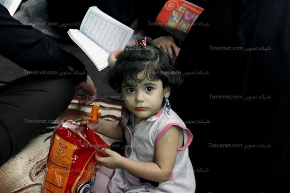 مراسم شب احیا در مهدیه تهران