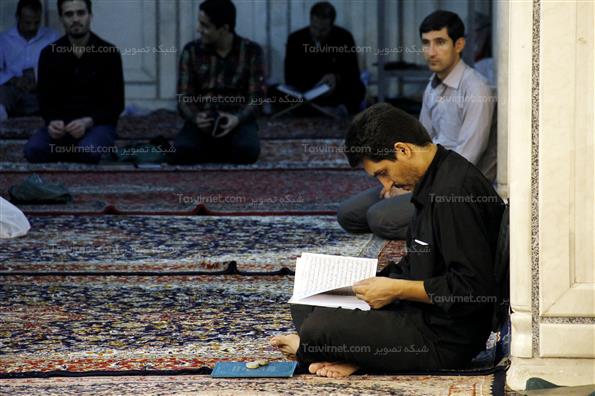 مراسم شب احیا در مهدیه تهران