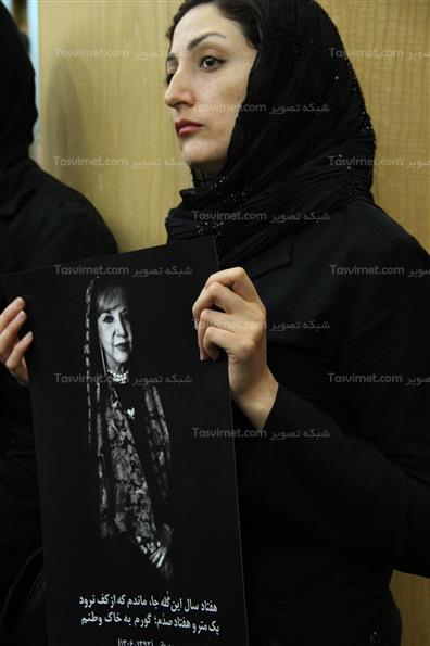 مراسم ختم سیمین بهبهانی