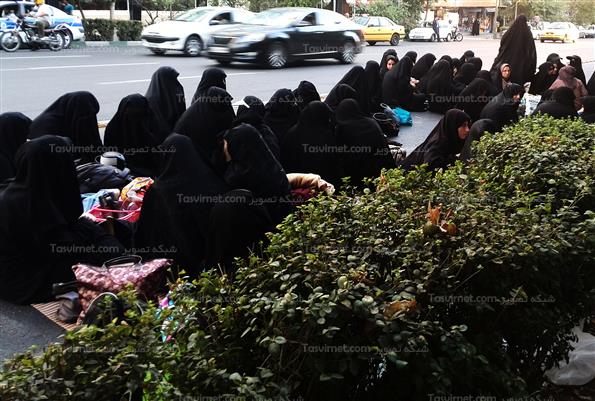 تجمع مربیان پیش دبستانی مقابل وزارت آموزش و پرورش