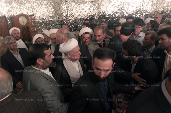 دیدار ائتلاف اصلاح طلبان خراسان با هاشمی رفسنجانی