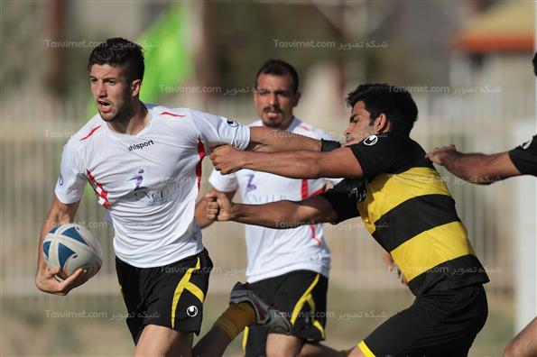 فینال مسابقات لیگ برتر هفت نفره راگبی