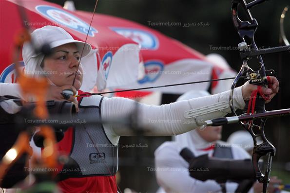 تمرینات تیم ملی تیر و کمان جانبازان و معلولین