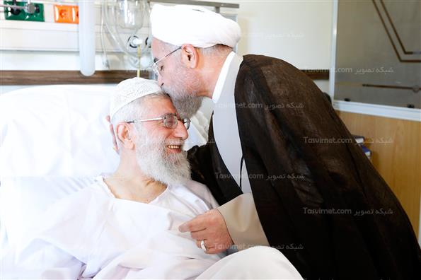 عیادت مجدد رئیس جمهور از رهبر معظم انقلاب
