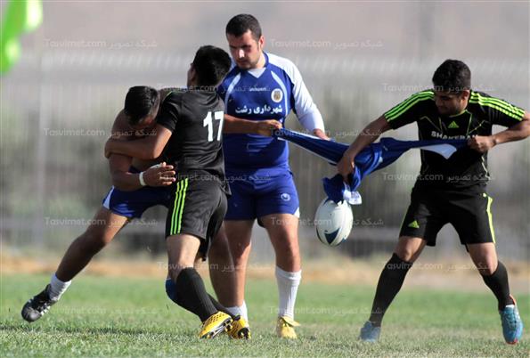 فینال مسابقات لیگ برتر هفت نفره راگبی