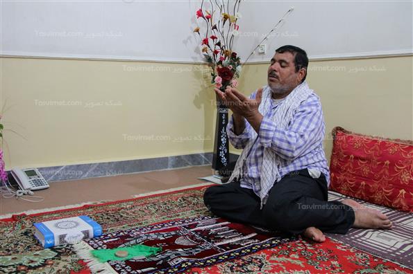 ساعاتی از زندگی یک رزمنده قدیمی