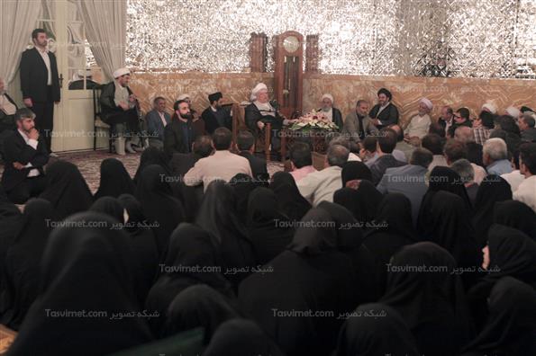 دیدار ائتلاف اصلاح طلبان خراسان با هاشمی رفسنجانی