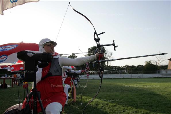 تمرینات تیم ملی تیر و کمان جانبازان و معلولین