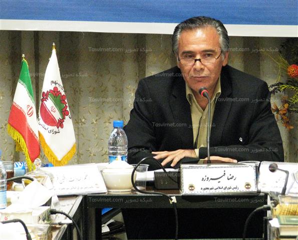 اولین نشست خبری رئیس شورای شهر بجنورد