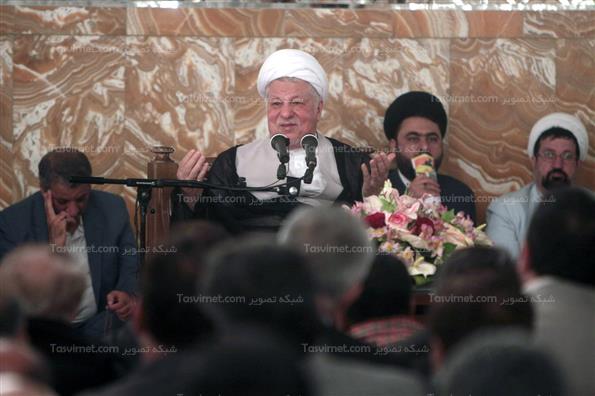 دیدار ائتلاف اصلاح طلبان خراسان با هاشمی رفسنجانی