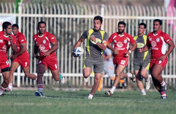 فینال مسابقات لیگ برتر هفت نفره راگبی