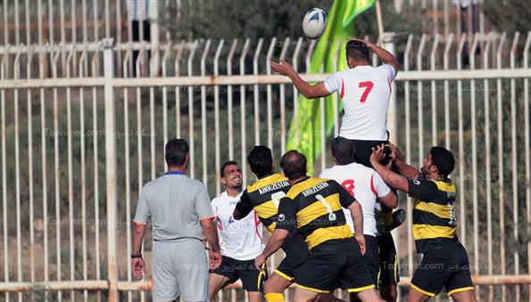 فینال مسابقات لیگ برتر هفت نفره راگبی