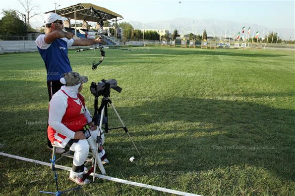 تمرینات تیم ملی تیر و کمان جانبازان و معلولین