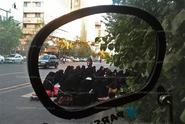 تجمع مربیان پیش دبستانی مقابل وزارت آموزش و پرورش