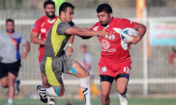 فینال مسابقات لیگ برتر هفت نفره راگبی