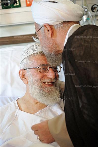 عیادت مجدد رئیس جمهور از رهبر معظم انقلاب