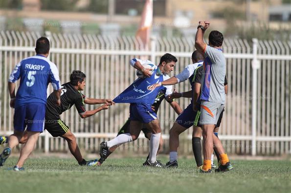 فینال مسابقات لیگ برتر هفت نفره راگبی