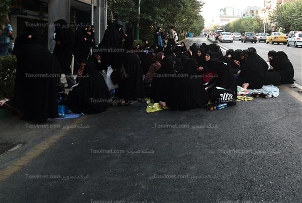 تجمع مربیان پیش دبستانی مقابل وزارت آموزش و پرورش