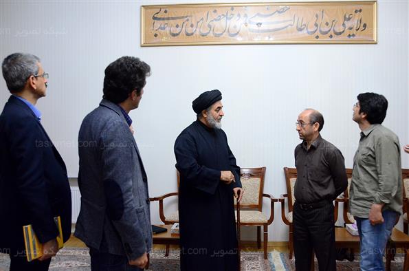 دیدار هیئت رسانه ای با نماینده ولی فقیه در باکو