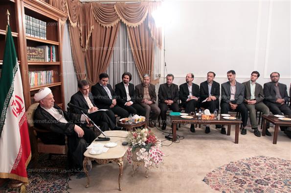 دیدار مسؤولین امور جوانان در وزارت ورزش با هاشمی