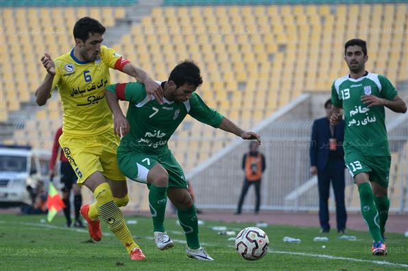 دبدار تیم های نفت تهران و صنعت ساری