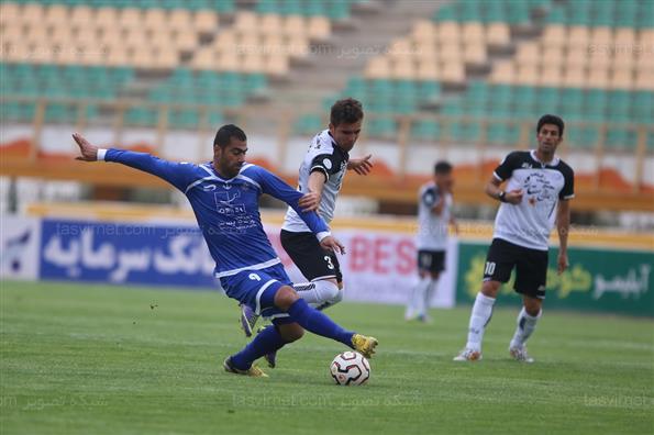 دیدار تیم های صبای قم و ملوان بندرانزلی