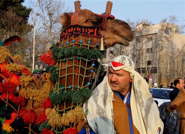 حرکت نمادین کاروان اسیران کربلا در تهران