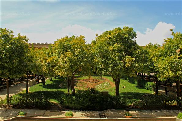 مهمانان نوروزی در ارگ کریم‌خان زند