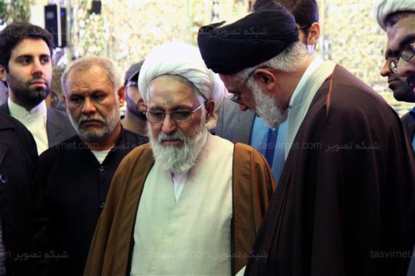 رونمایی از درب طلای حرم سید علاالدین‌ حسین(ع)