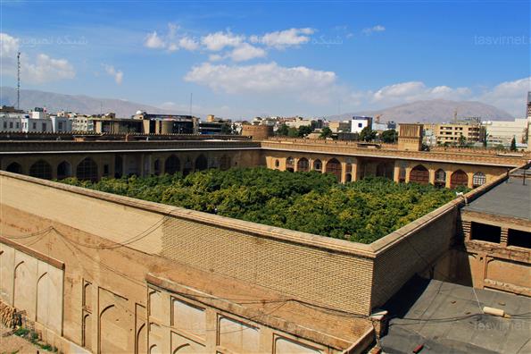 مهمانان نوروزی در ارگ کریم‌خان زند