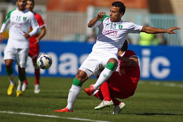 دیدار تیم‌های فوتبال تراکتورسازی و الاهلی عربستان