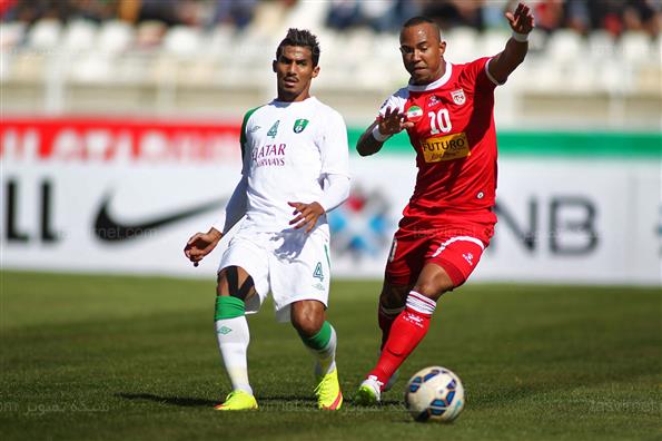 دیدار تیم‌های فوتبال تراکتورسازی و الاهلی عربستان