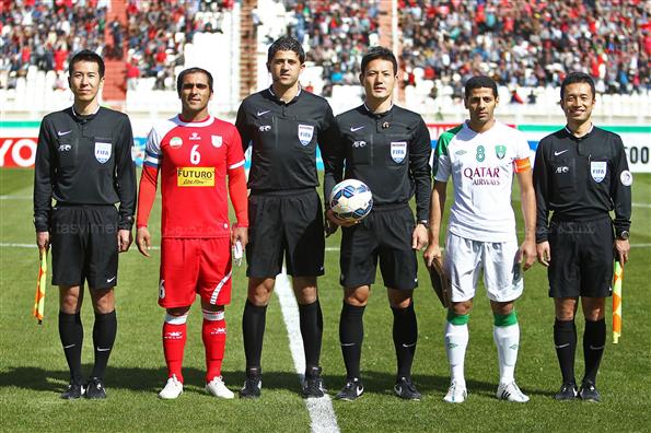 دیدار تیم‌های فوتبال تراکتورسازی و الاهلی عربستان