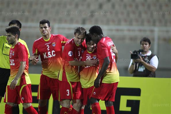 دیدار تیم های فولاد خوزستان و لوکوموتیو تاشکند