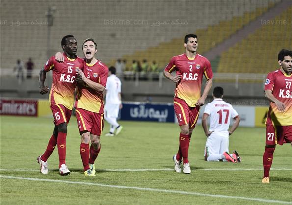 دیدار تیم های فولاد خوزستان و لوکوموتیو تاشکند