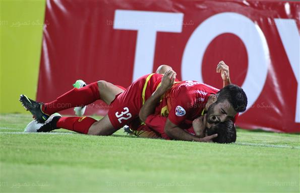 دیدار تیم های فولاد خوزستان و لوکوموتیو تاشکند