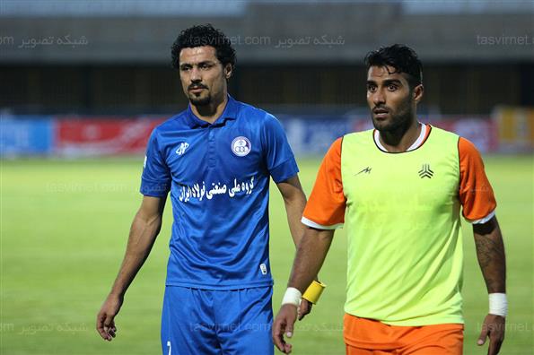 دیدار تیمهای فوتبال سایپا و استقلال خوزستان