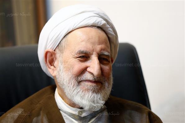 دیدار رئیس مجلس با آیت الله یزدی