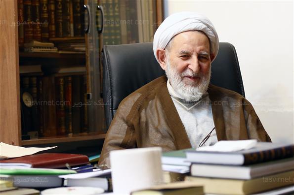 دیدار رئیس مجلس با آیت الله یزدی